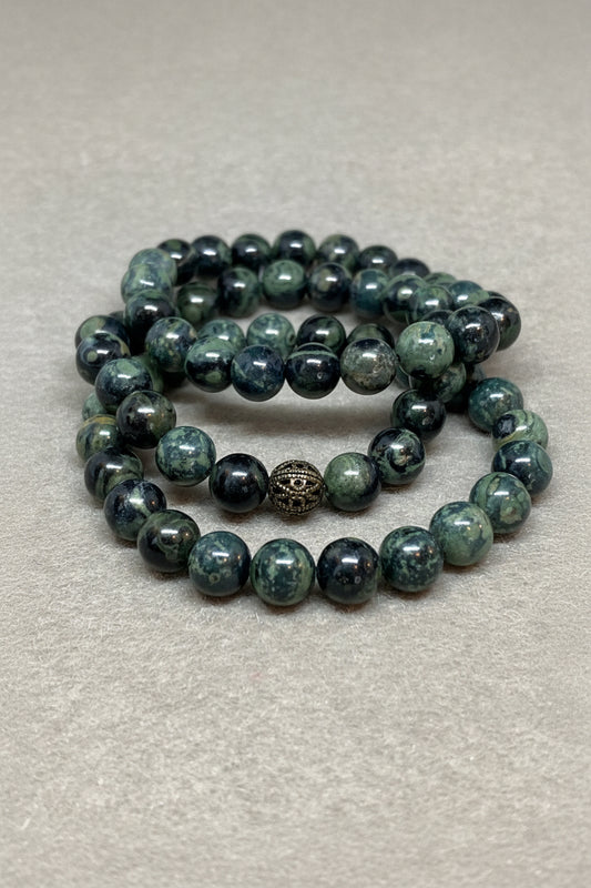 Kambaba Jasper Gemstone Bracelet