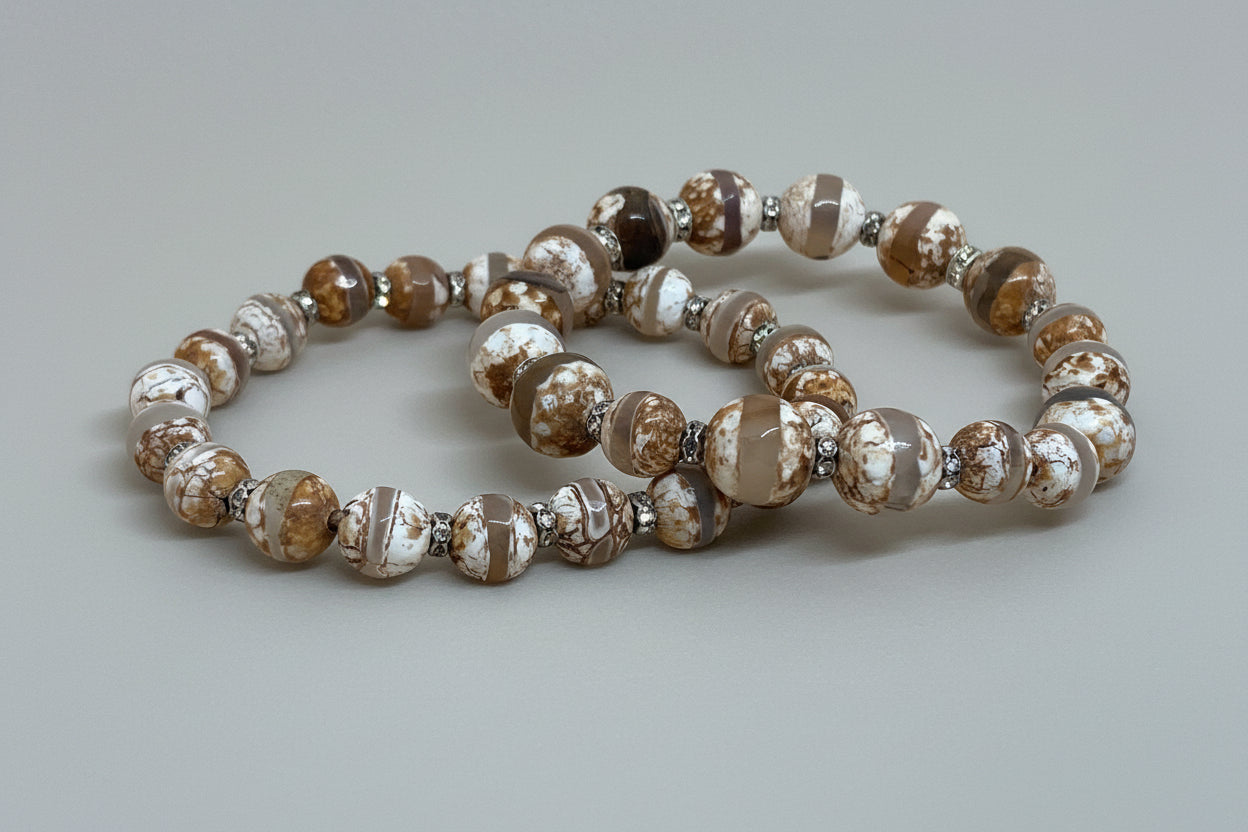10mm/8mm. “Zee” Faceted stones.